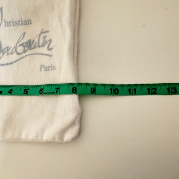Christian Louboutin Paris Drawstring Lined Dust Bag 13"x 8" Classic Collector - Picture 4 of 4